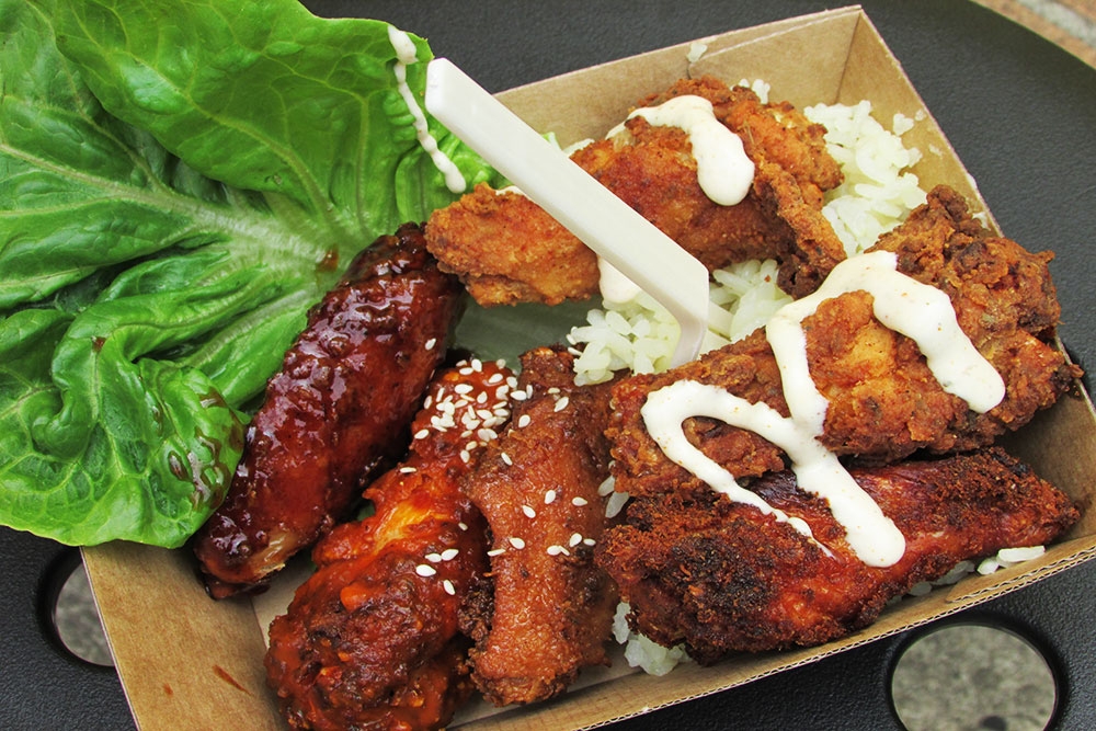 The original 2014 King Of The Wings food truck